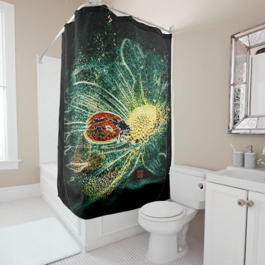 Insektenmodelle: Ladybug Life 01-03 Duschvorhang (Beispiel)