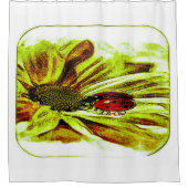 Insektenmodelle: Ladybug Life 01-04 Duschvorhang (Vorderseite)