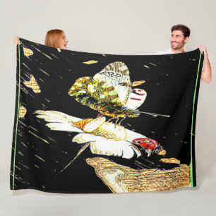 Insektenmodelle: Schmetterling und Ladybug 01-01 Fleecedecke