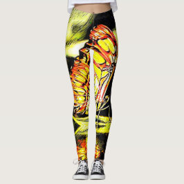 Insektenmodelle: Schöne Schmetterlinge 02-02 Leggings