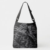 Insektenmodelle: Schöne Schmetterlinge 08 Tragetaschen Mit Langen Trägern (Vorderseite)