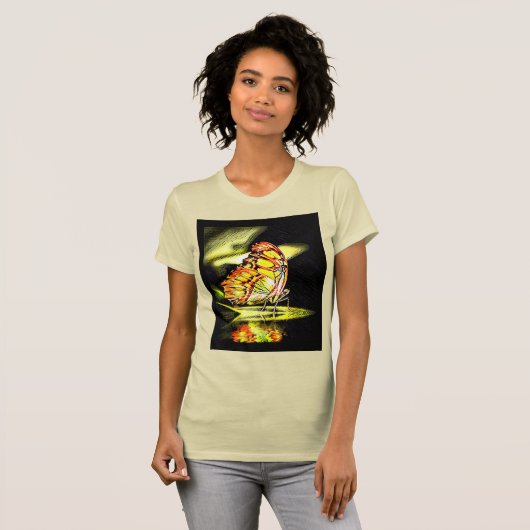 Insektenmodelle: Schöne Schmetterlinge 11-01 T-Shirt (Vorne ganz)