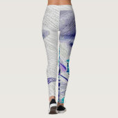 Insektenmodelle: Schöne Schmetterlinge 11-02 Leggings (Rückseite)