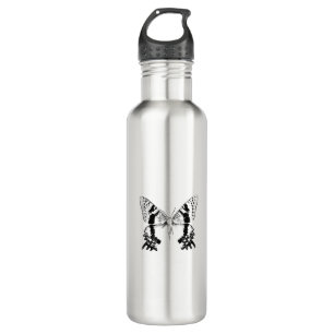Insektenmoth Black Edelstahlflasche