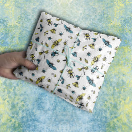 Insektenmuster | weiß seidenpapier