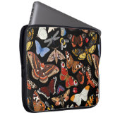 Insektennahtloses Muster Laptopschutzhülle (Vorne Rechts)