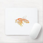 Insektenorange Mousepad (Mit Mouse)