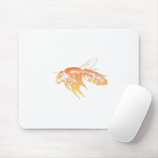 Insektenorange Mousepad (Mit Mouse)