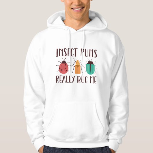 Insektenpullover Hoodie (Vorderseite)