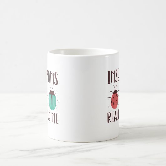 Insektenpullover Kaffeetasse (Mittel)