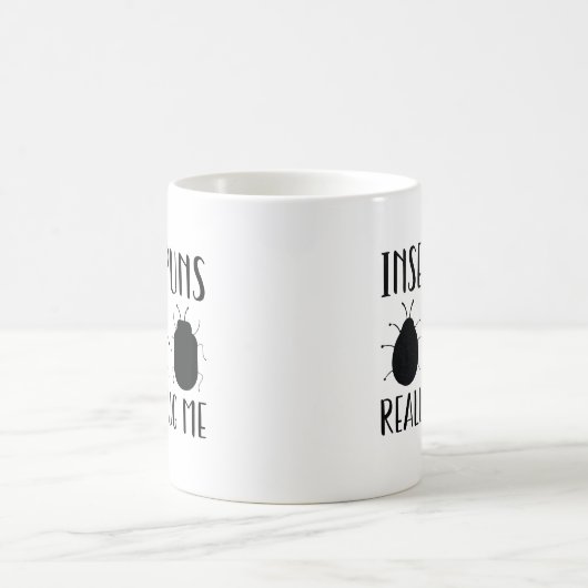 Insektenpullover Kaffeetasse (Mittel)