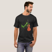 Insektensammler Bug Fangen Entomologe Violine T-Shirt (Vorne ganz)