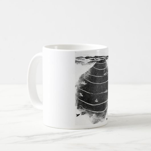 Insektenschwarm Kaffeetasse (Vorderseite Links)