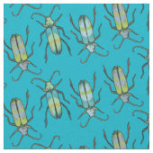 Insektenzeichnungen Stoff (Nahaufnahme)