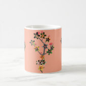 Insektenzweige Kaffeetasse (Mittel)