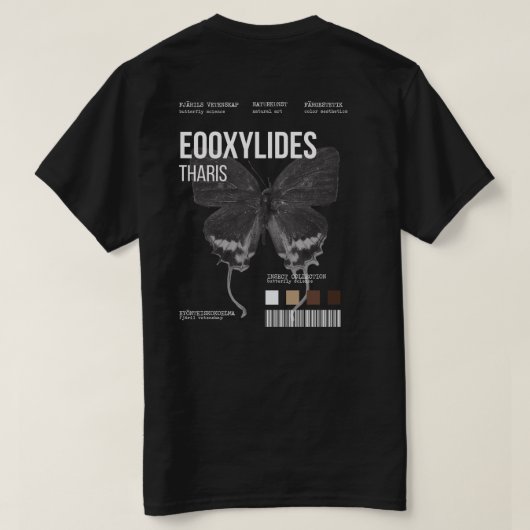 INSEKTSAMMLUNG T-Shirt (Design Rückseite)