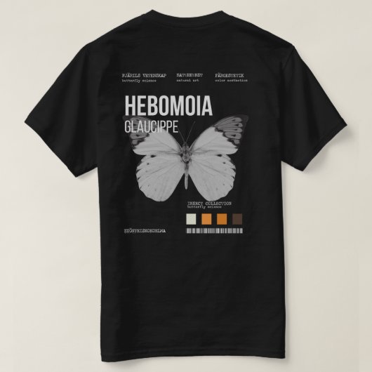 INSEKTSAMMLUNG T-Shirt (Design Rückseite)