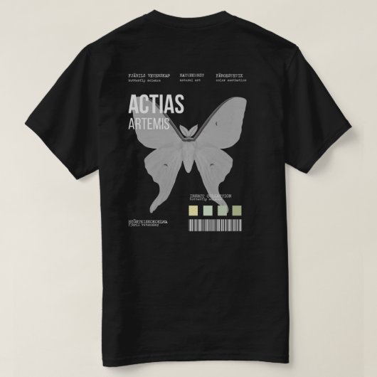 INSEKTSAMMLUNG T-Shirt (Design Rückseite)