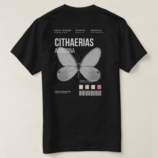 INSEKTSAMMLUNG T-Shirt (Design Rückseite)