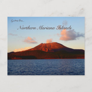 Insel Alamagan Nördliche Mariana Inseln Postkarte