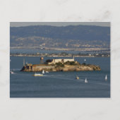 Insel Alcatraz in San Francisco Bay Area Postkarte (Vorderseite)