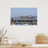 Insel Alcatraz Poster (Küche)