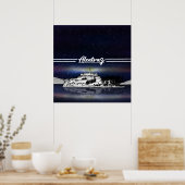 Insel Alcatraz Poster (Küche)