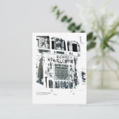 Insel Alcatraz Postkarte (Stehend Vorderseite)