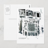 Insel Alcatraz Postkarte (Vorne/Hinten)