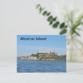 Insel Alcatraz Postkarte (Stehend Vorderseite)