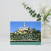 Insel Alcatraz Postkarte (Stehend Vorderseite)