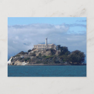 Insel Alcatraz Postkarte