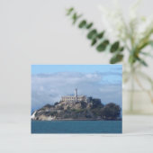 Insel Alcatraz Postkarte (Stehend Vorderseite)