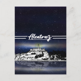 Insel Alcatraz Postkarte