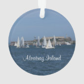 Insel Alcatraz - San Francisco #4 Ornament (Rückseite)