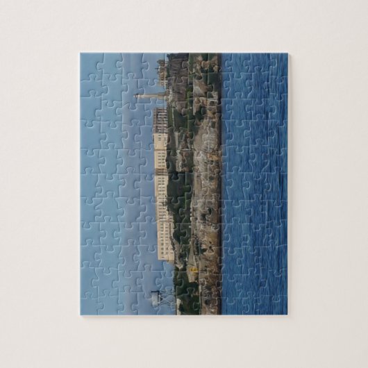 Insel Alcatraz - San Francisco #5-1 Jigsaw Puzzle (Vertikal)