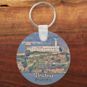 Insel Alcatraz Schlüsselanhänger (Vorderseite)