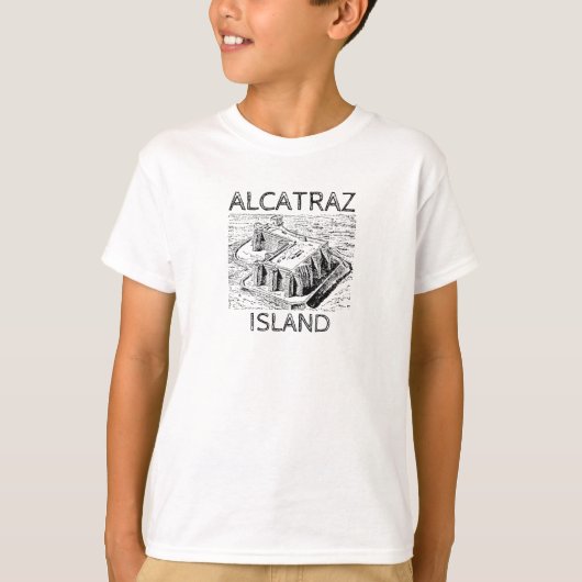 Insel Alcatraz T-Shirt (Vorderseite)