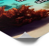 Insel Aloha Poster (Ecke)