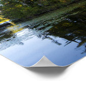 Insel am Lago Pond Poster (Ecke)