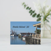 Insel Amelia, FL, Postkarte (Stehend Vorderseite)