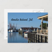 Insel Amelia, FL, Postkarte (Vorne/Hinten)
