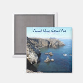 Insel Anacapa - Nationalpark der Kanalinseln Magnet (Vorderseite/Rückseite)