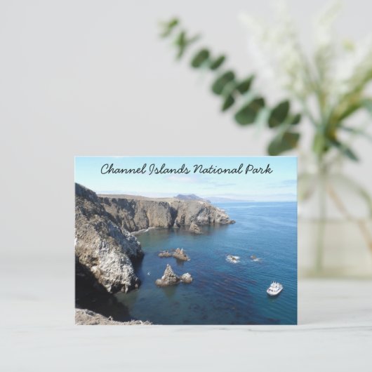 Insel Anacapa - Nationalpark der Kanalinseln Postkarte (Stehend Vorderseite)