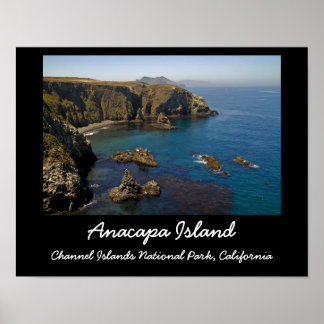 Insel Anacapa Poster