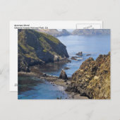 Insel Anacapa Postkarte (Vorne/Hinten)