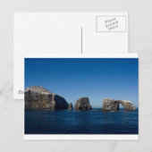 Insel Anacapa Postkarte (Vorne/Hinten)