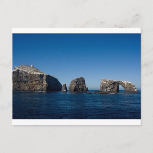 Insel Anacapa Postkarte (Vorderseite)