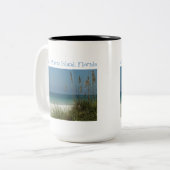 Insel Annas Maria, Florida., Golfansicht durch Zweifarbige Tasse (Vorderseite Links)