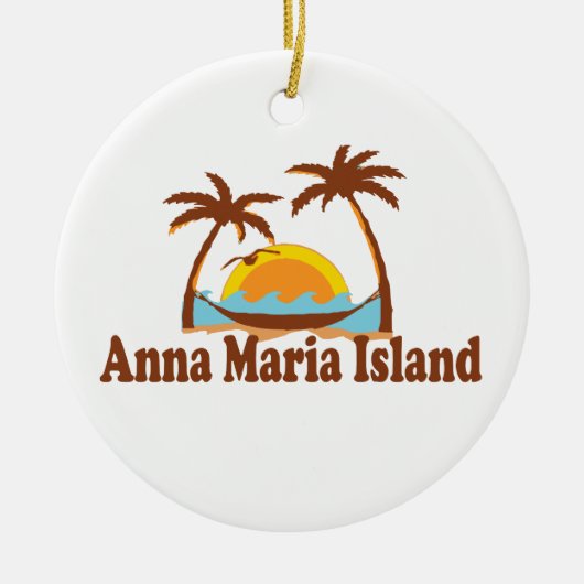 Insel Annas Maria Keramikornament (Vorne)